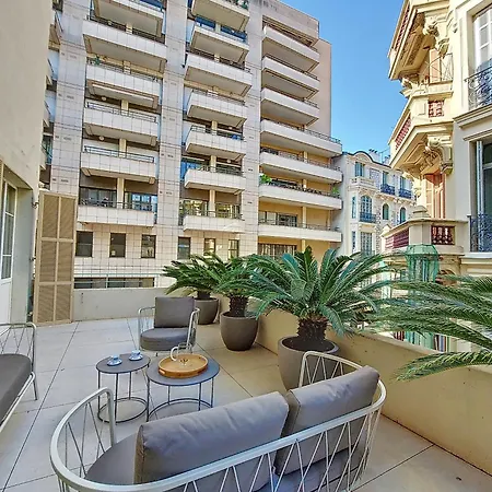 Nestor&jeeves - Palmiers Terrasse - - Terrace Nice